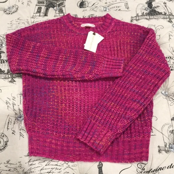 Band Of Gypsies Glacee Ribbed Mock Neck Sweater - Picture 4 of 6